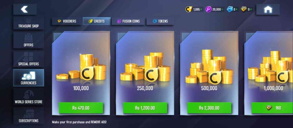 Unlimited Credits in Asphalt8 Game