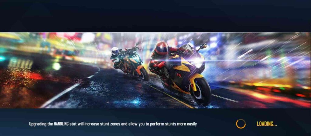 Loading of the Game in Asphalt8 Game