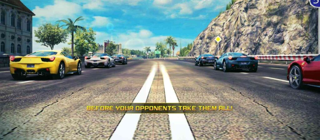 Opponents in Asphalt 8 Game