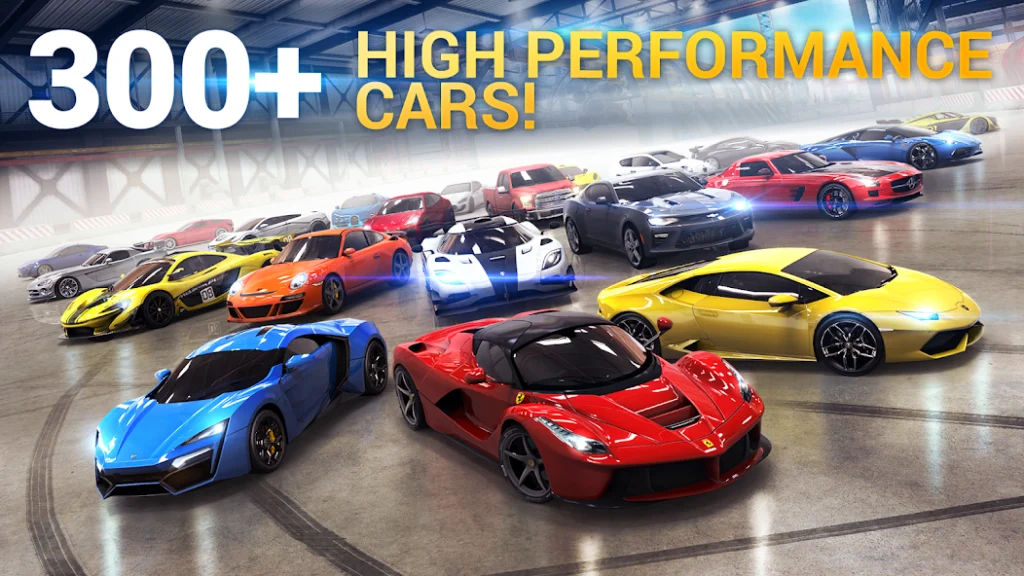 300+ High Performance Cars in Asphalt8 Game