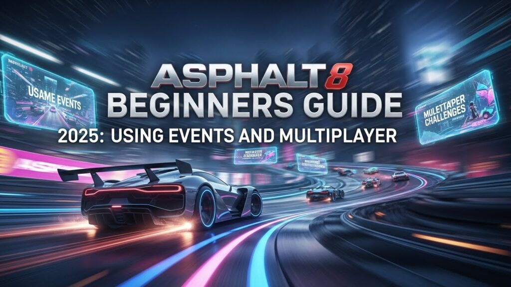 asphalt 8 beginners guide