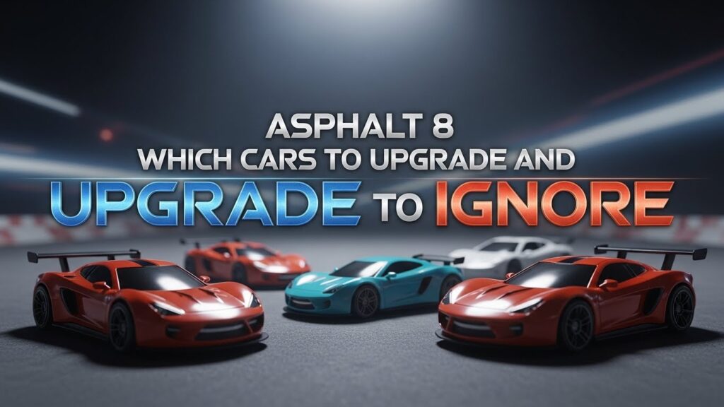 Upgrade Cars Fast in Asphalt 8