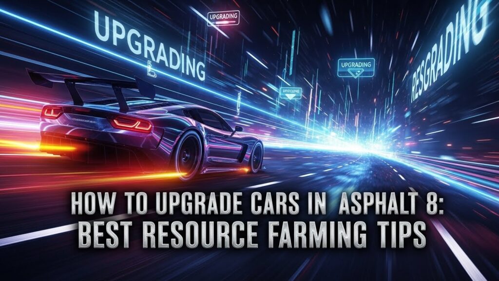 Upgrade Cars Fast in Asphalt 8